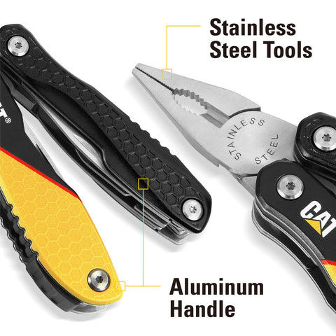 Cat 2pc Multi-Tool & Folding Knife Combo Set