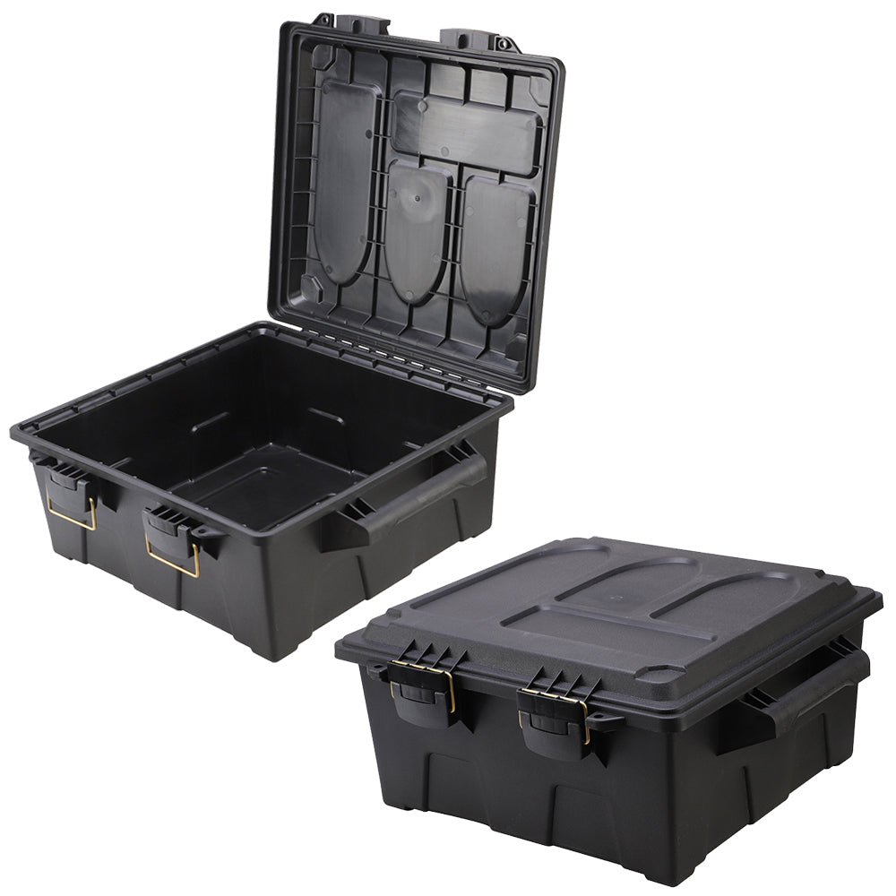 Woodbuilt Utility Field Box Black Large SQ 26.5L