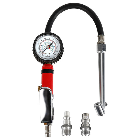 Powerbuilt Tyre Inflator with Dial Gauge