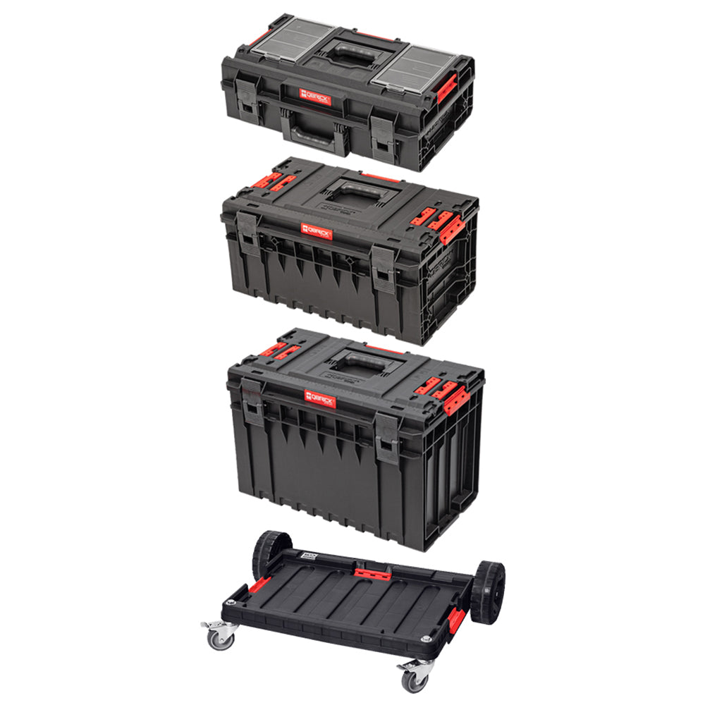 Qbrick System ONE 4pc Kit with Cart