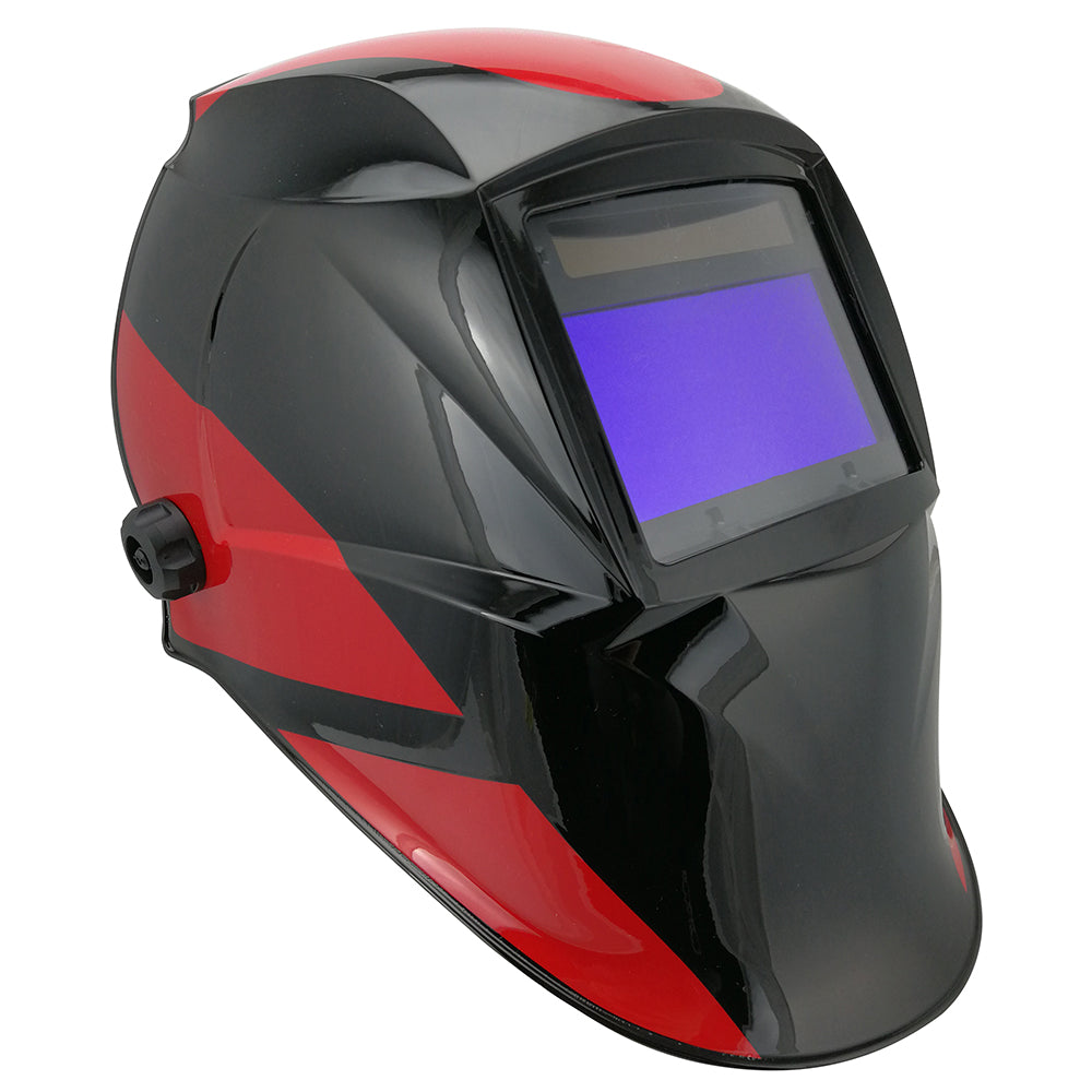 WELDCO RED/BLACK WELDING HELMET